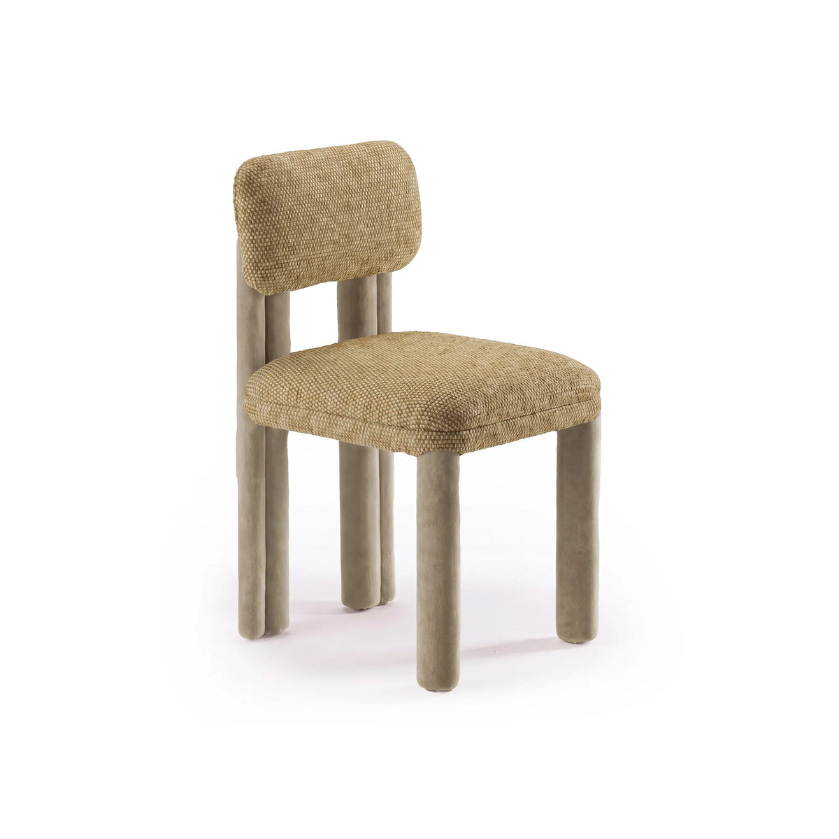Camelia 47 Dining Chair - Fabric 4 (Grace 732)/Fabric 5 (Gipsy Chamois)