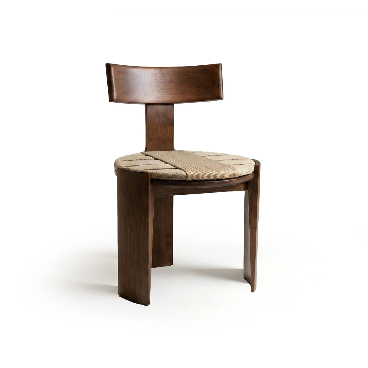 Nest 53 Dining Chair - Walnut/Rope