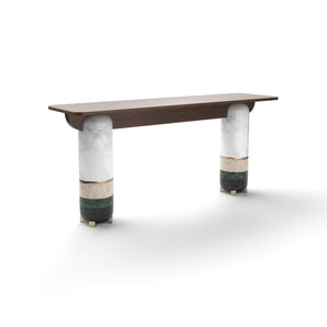 Dolce Vita 180 Console - Dark Walnut