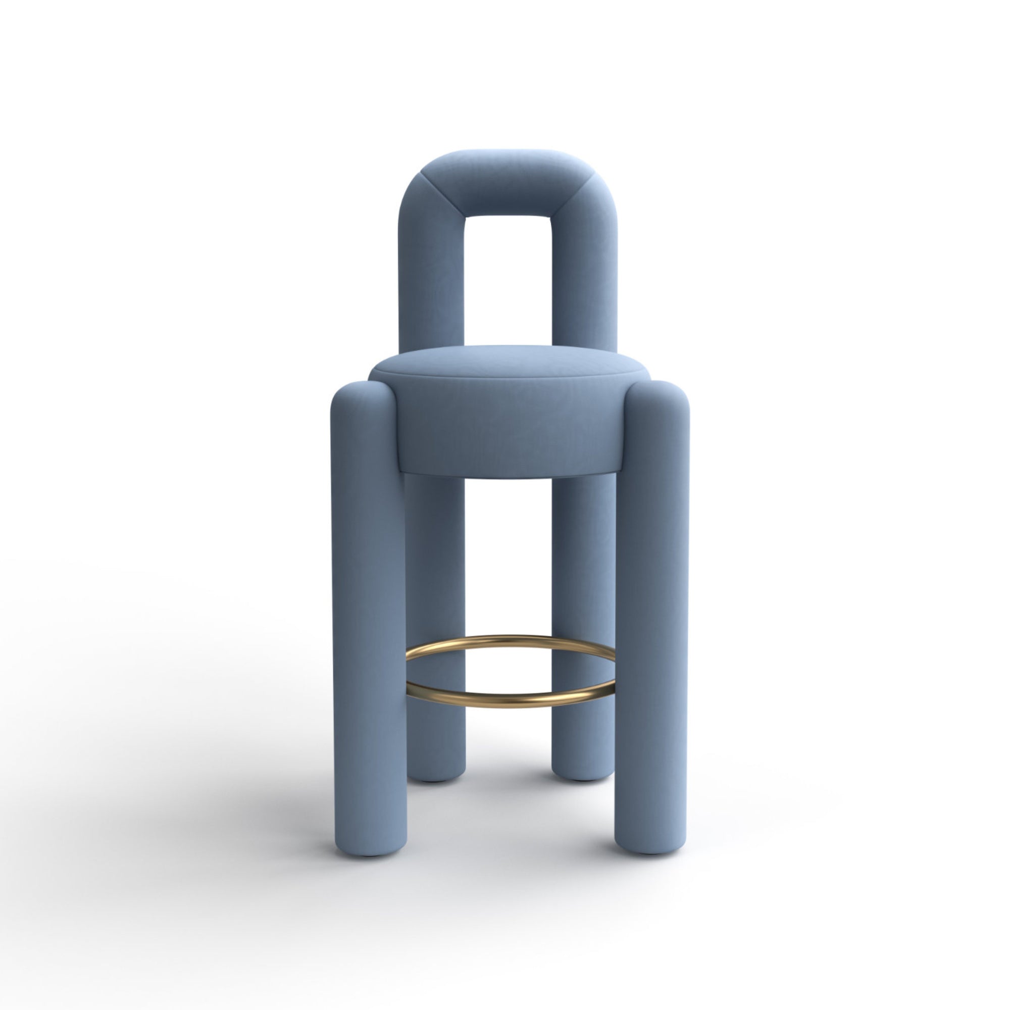 Marlon Bar Stool - Fabric 7 (Gentle 2 0733)-2