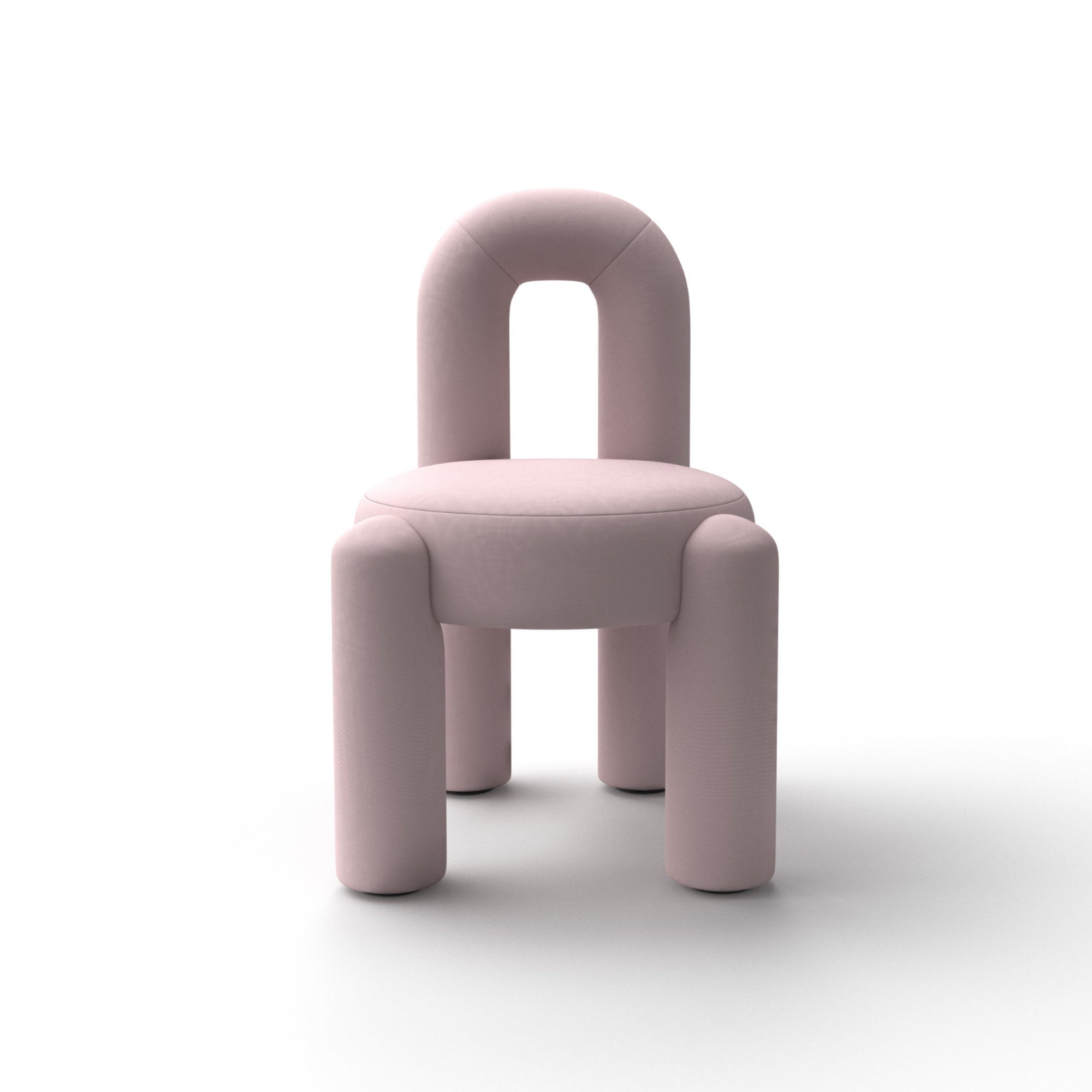 Marlon Dining Chair - Fabric 7 (Gentle 2 0623)-3