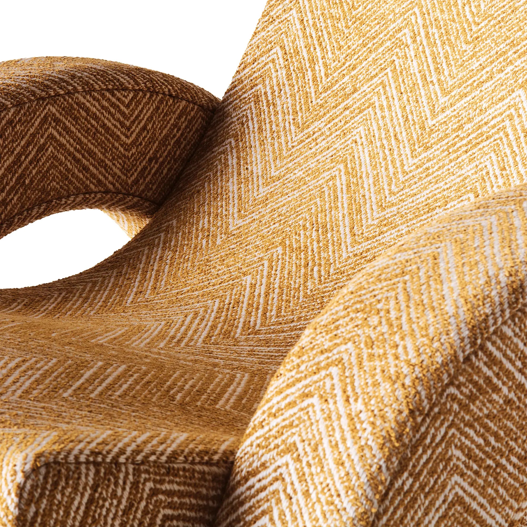 Arco Lounge Chair - Fabric (Teide 13 Ochre)-4