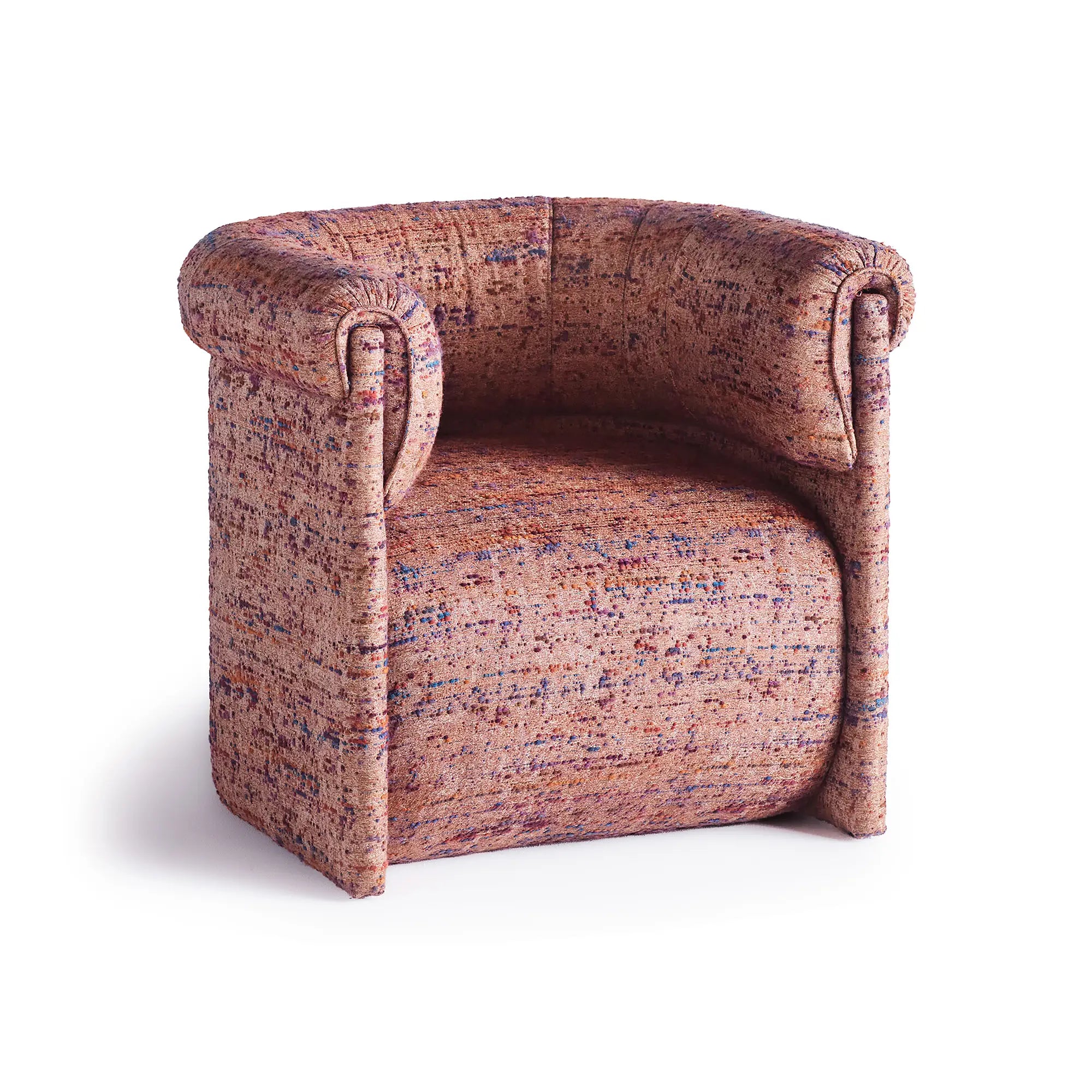 Decadent Lounge Chair - Fabric (Sappheo Ember Z760)-1