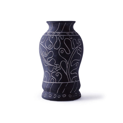 Frida Tall Vase - Black