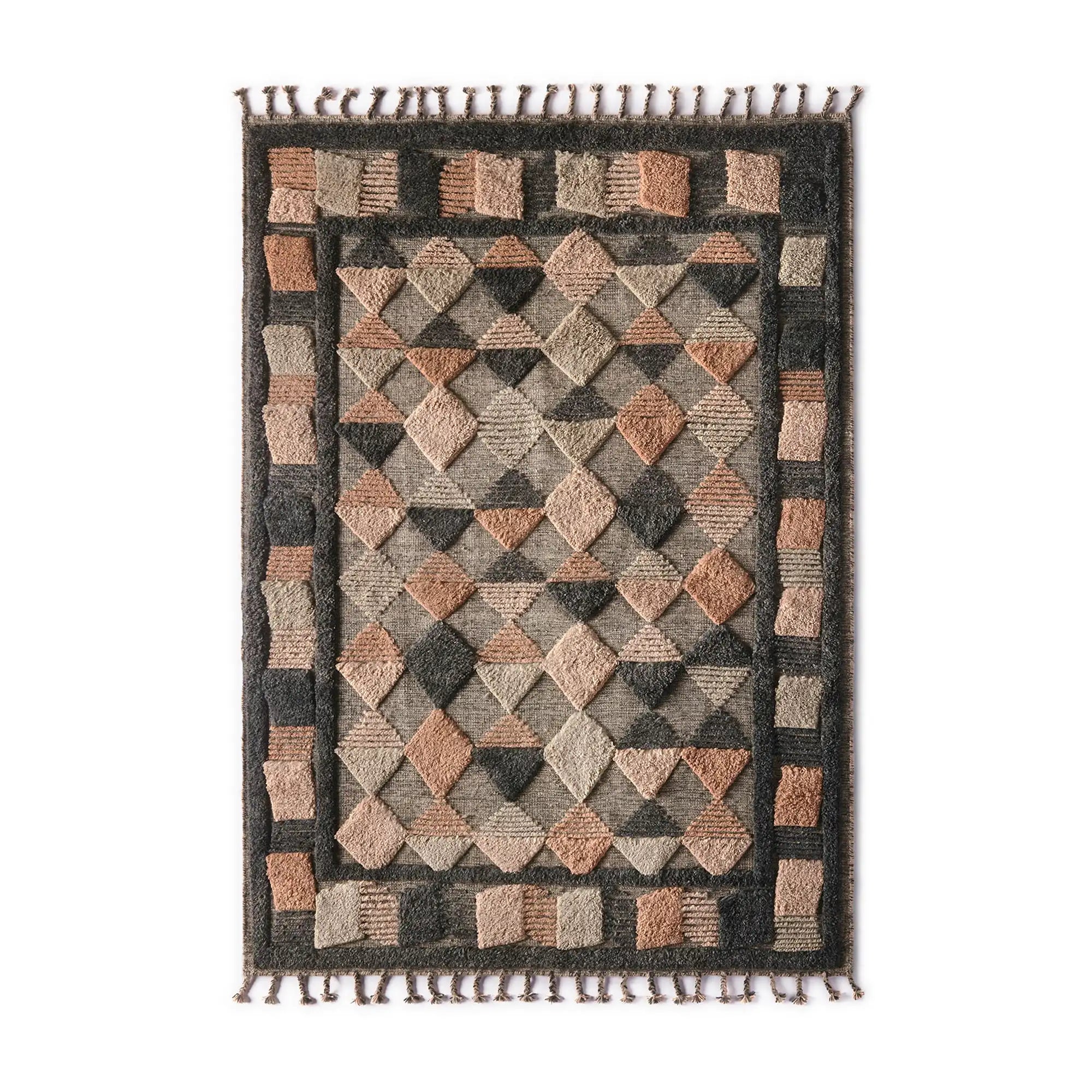 Lisboa Rug - Multi Grey - 200x300-1