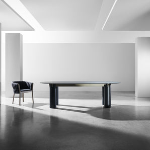 Daen 33 Dining Table - Blueberry