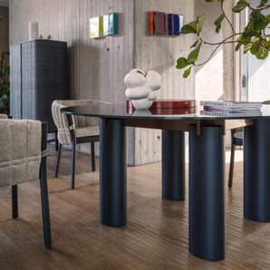Daen 34 Dining Table - Blueberry
