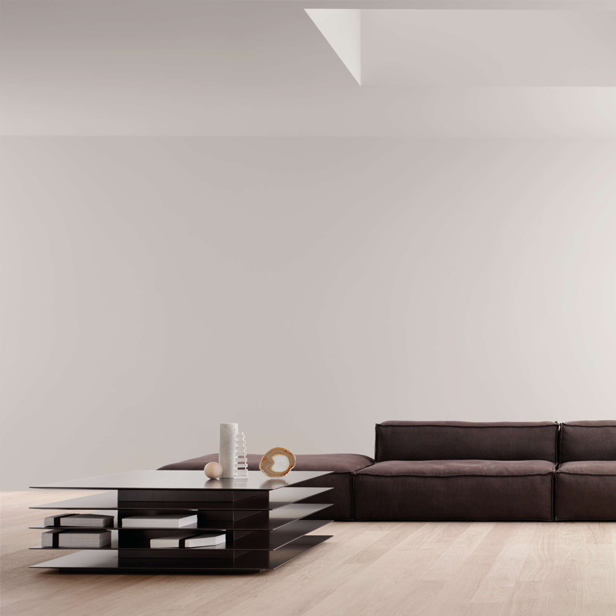 طاولة القهوة Millefoglie T519 - بلوط طبيعي-3