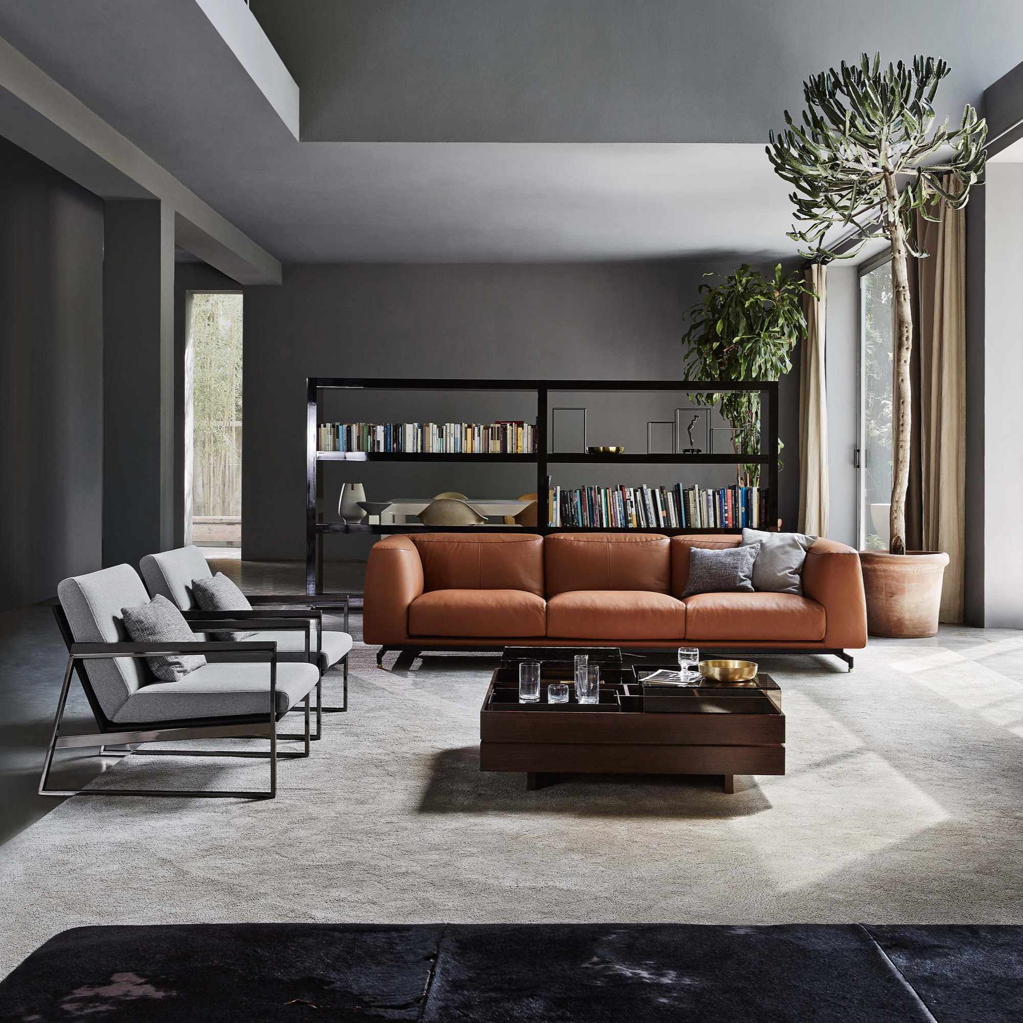 كرسي بذراعين دايتونا P10M0 ميكس - قماش E (إيزي كير 15)/جلد ناعم (سيدني 80)-4