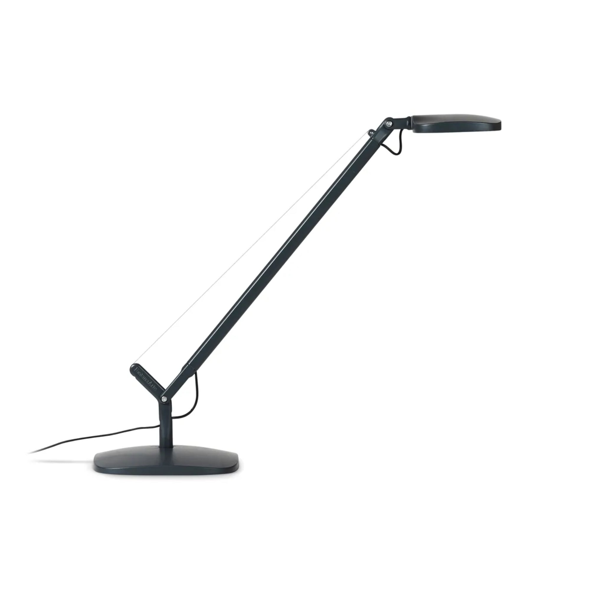 Demi Volee Small Table Lamp - Dark Gray