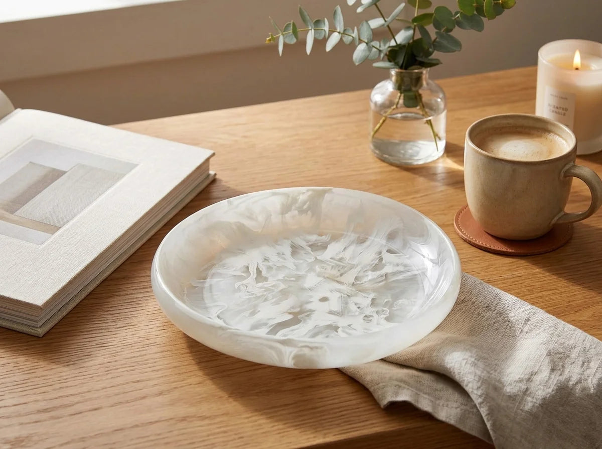 Earth Bowl - Large/Chalk Swirl