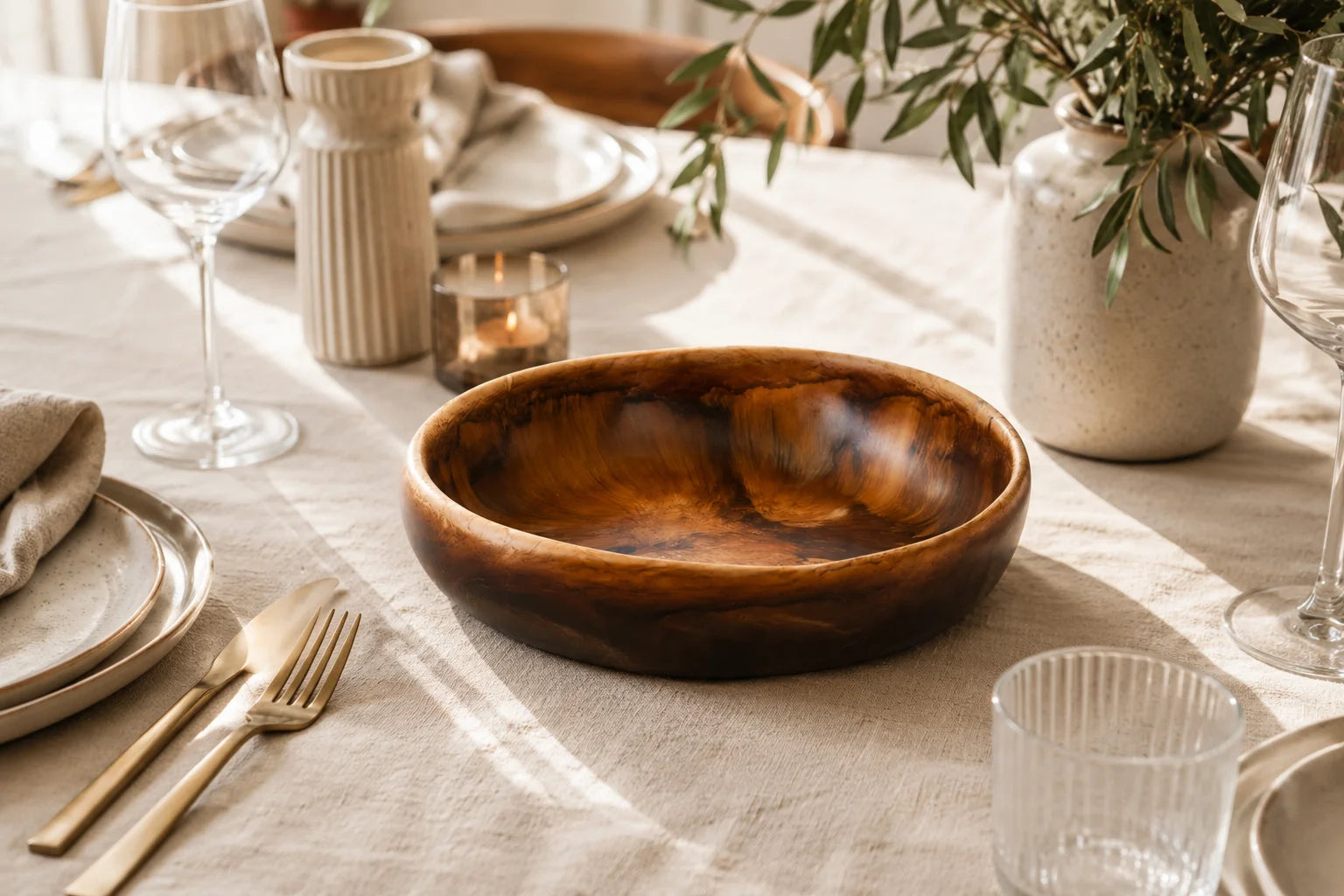 Earth Bowl - Small/Dark Horn