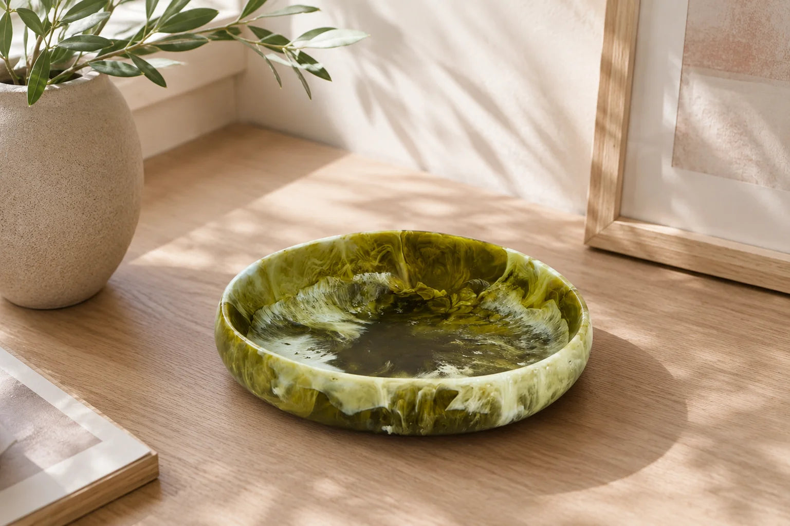 Earth Bowl - Small/Malachite