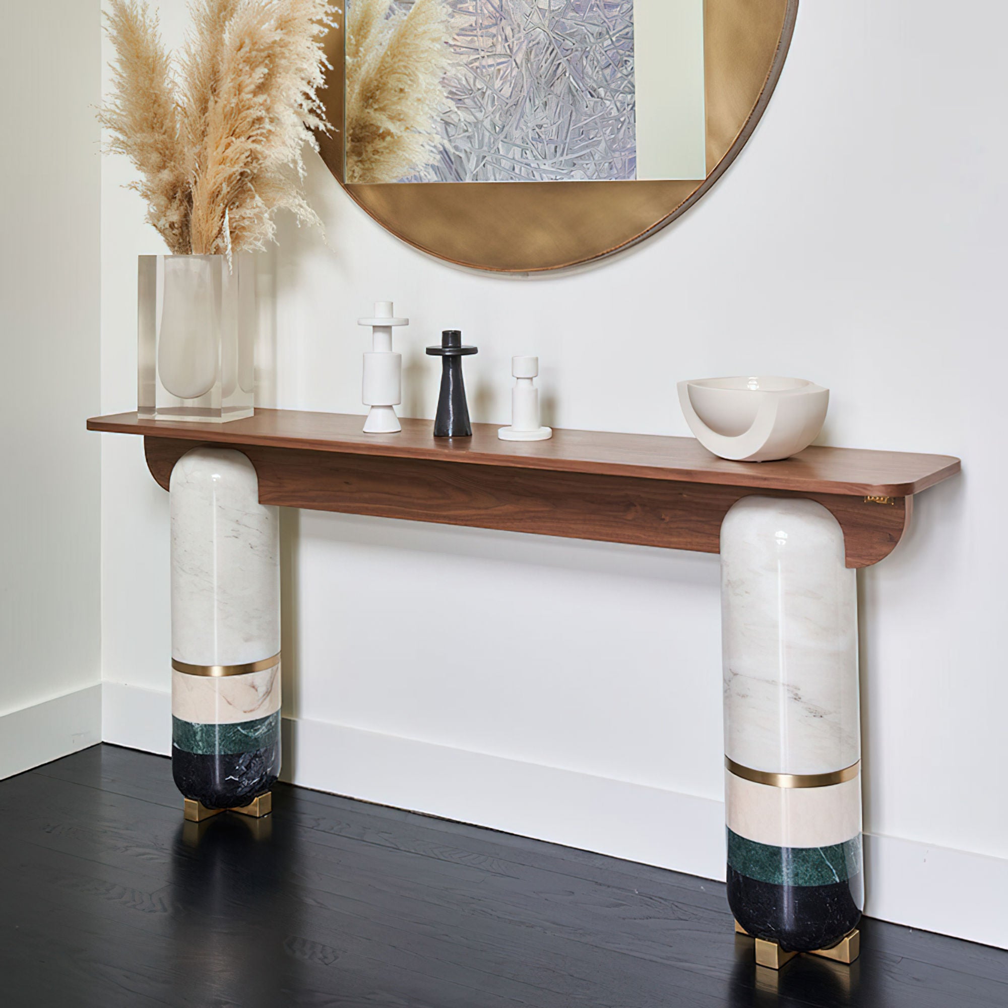 Dolce Vita 180 Console - Iron Wood-2