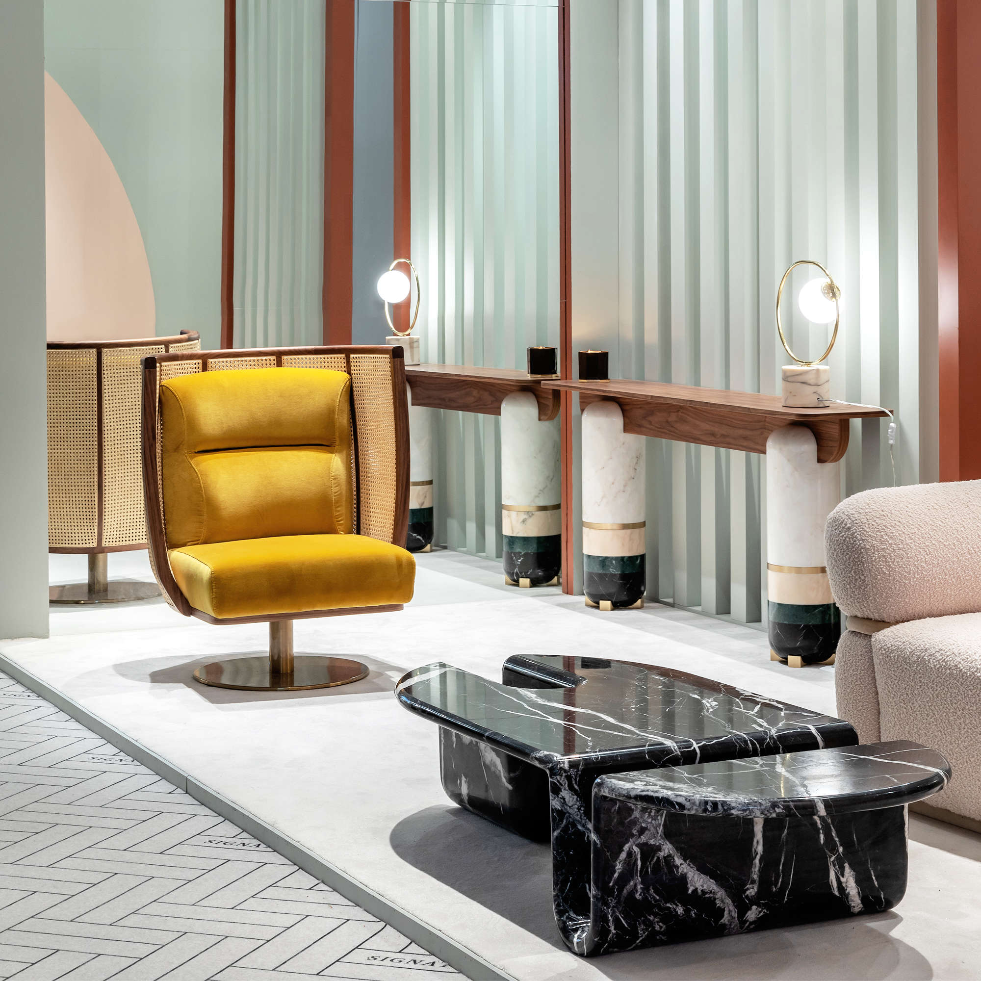 Dolce Vita 180 Console - Iron Wood-4