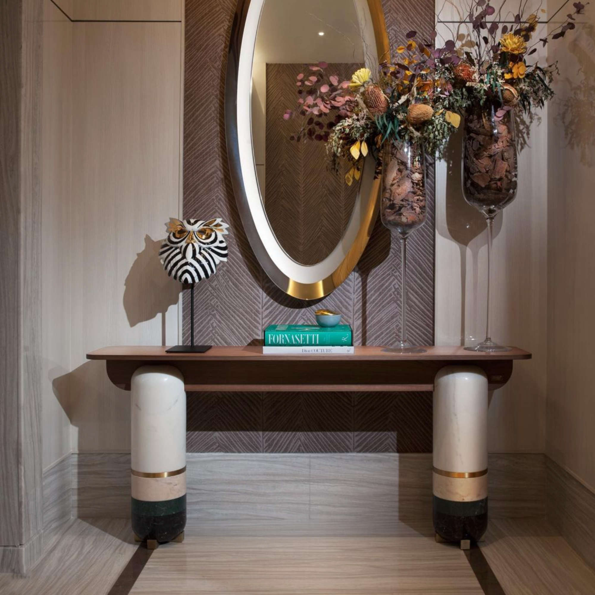 Dolce Vita 180 Console - Iron Wood-5