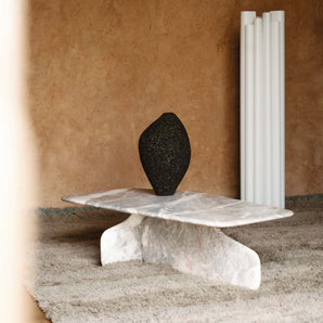 Dolmen 1DOL131 Coffee Table - Matt Fior Di Pesco