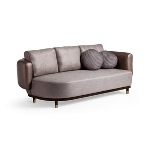 Single Man 280 Sofa - Fabric (Curio Monochrome)