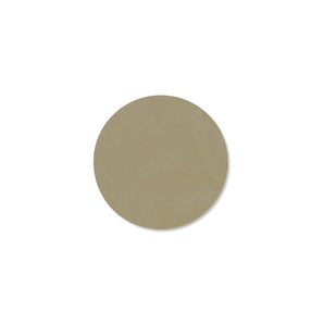 Glass Mat Circle Double Nupo Herbal Dust/Khaki