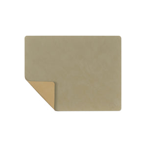 Table Mat Square L Double Nupo Herbal Dust/Khaki