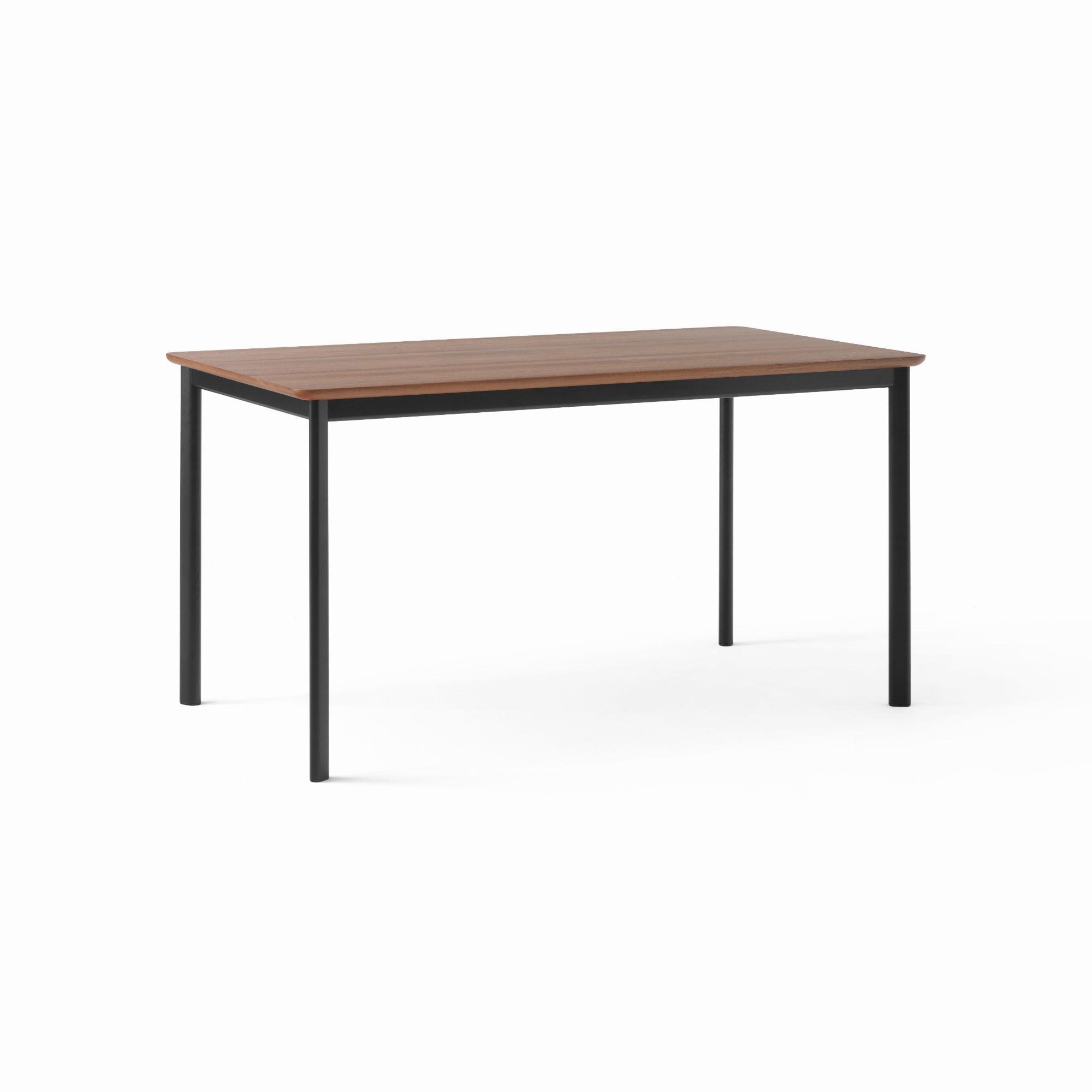 Drip HW115 Dining Table - Black/Walnut