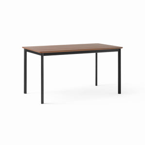 Drip HW115 Dining Table - Black/Walnut