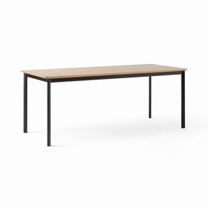 Drip HW116 Dining Table - Black/Oak