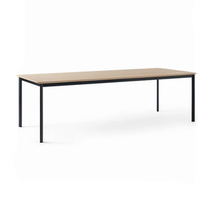 Drip HW117 Dining Table - Black/Oak