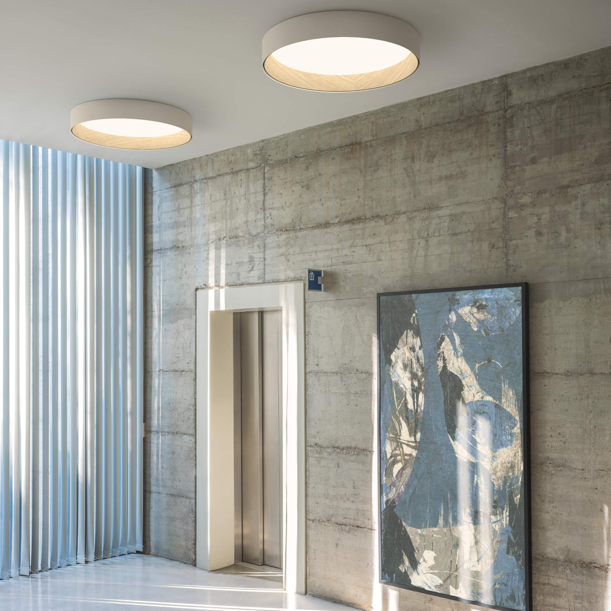 Duo 4872 Ceiling Lamp - Cream