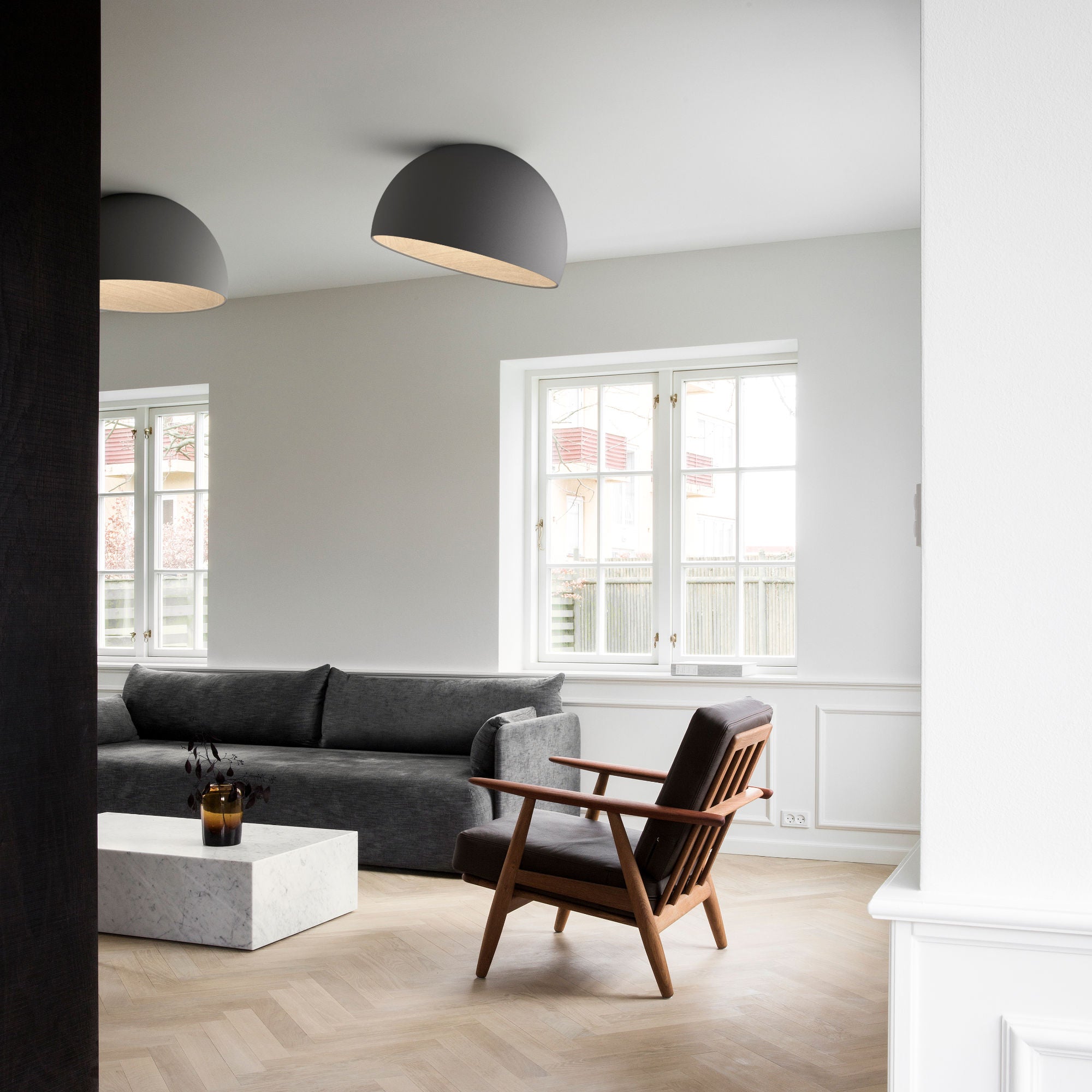 Duo 4880 Ceiling Lamp - Cream