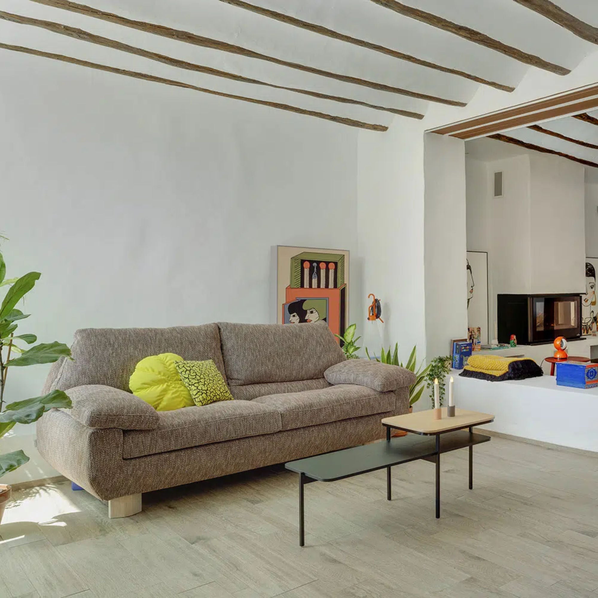 Duplex 309.71.LDE Coffee Table - Black Ash