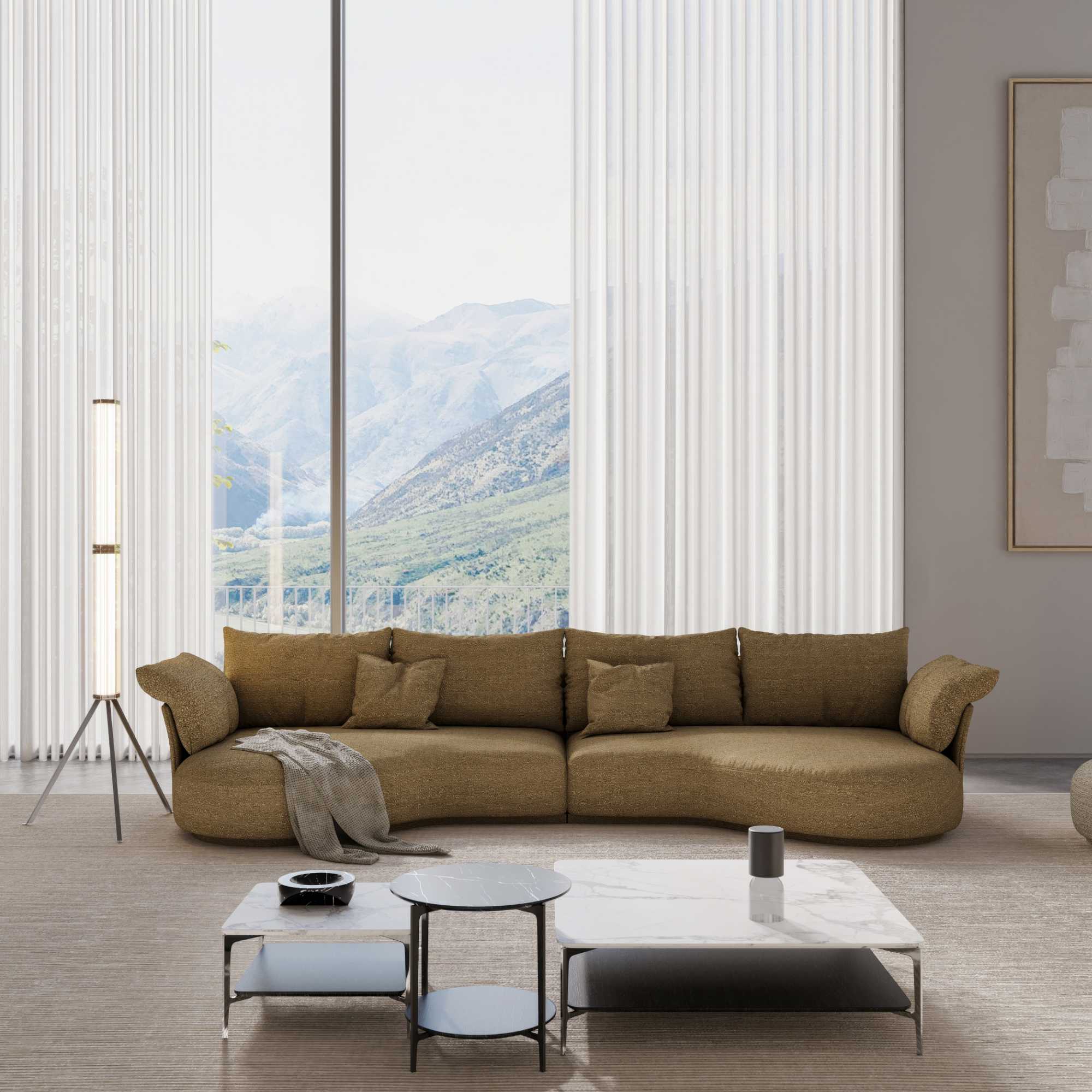 Durante 308 Sofa - Fabric (B 3330)