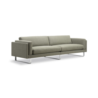 EJ280 8072 Sofa - Brushed Chrome/Fabric 1(Njord 363611)