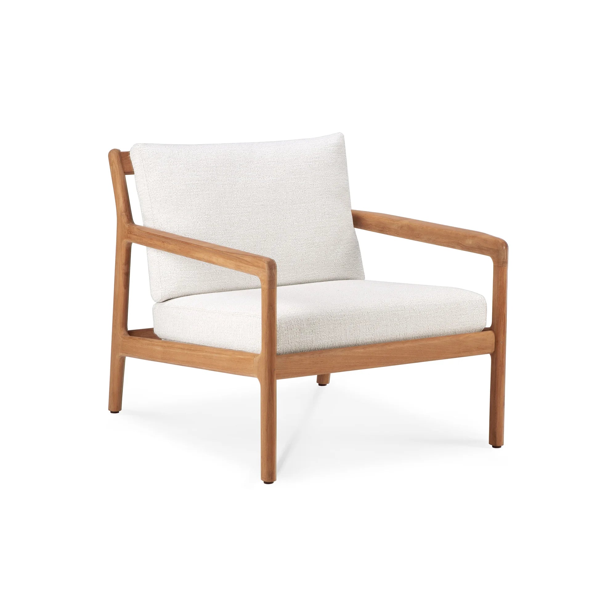 Jack 10250 Outdoor Lounge Chair - Teak/Fabric (Off White)-1