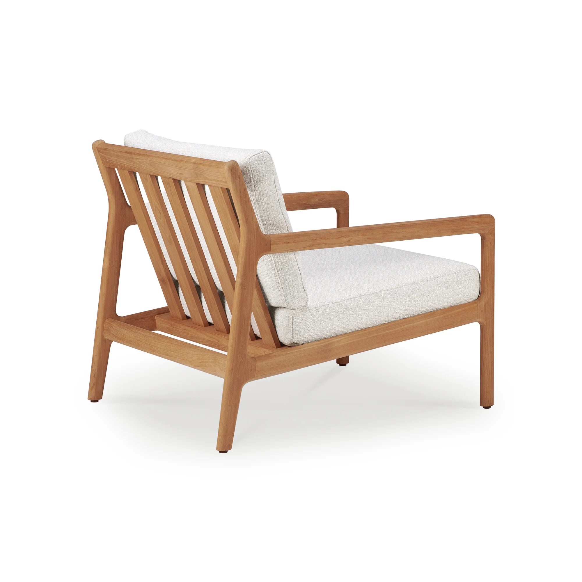 Jack 10250 Outdoor Lounge Chair - Teak/Fabric (Off White)-5