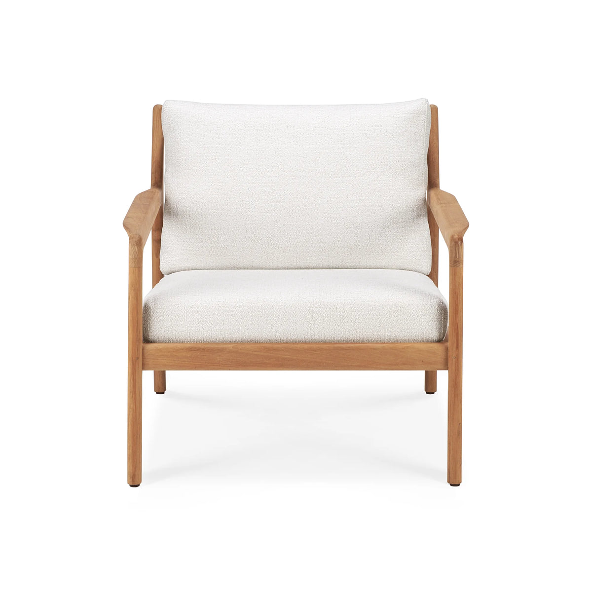 Jack 10250 Outdoor Lounge Chair - Teak/Fabric (Off White)-3