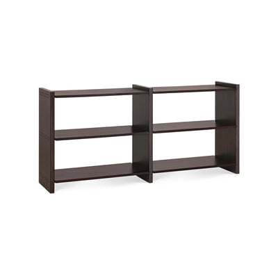 Mortise 35141 Bookcase - Mahogany Rose Brown