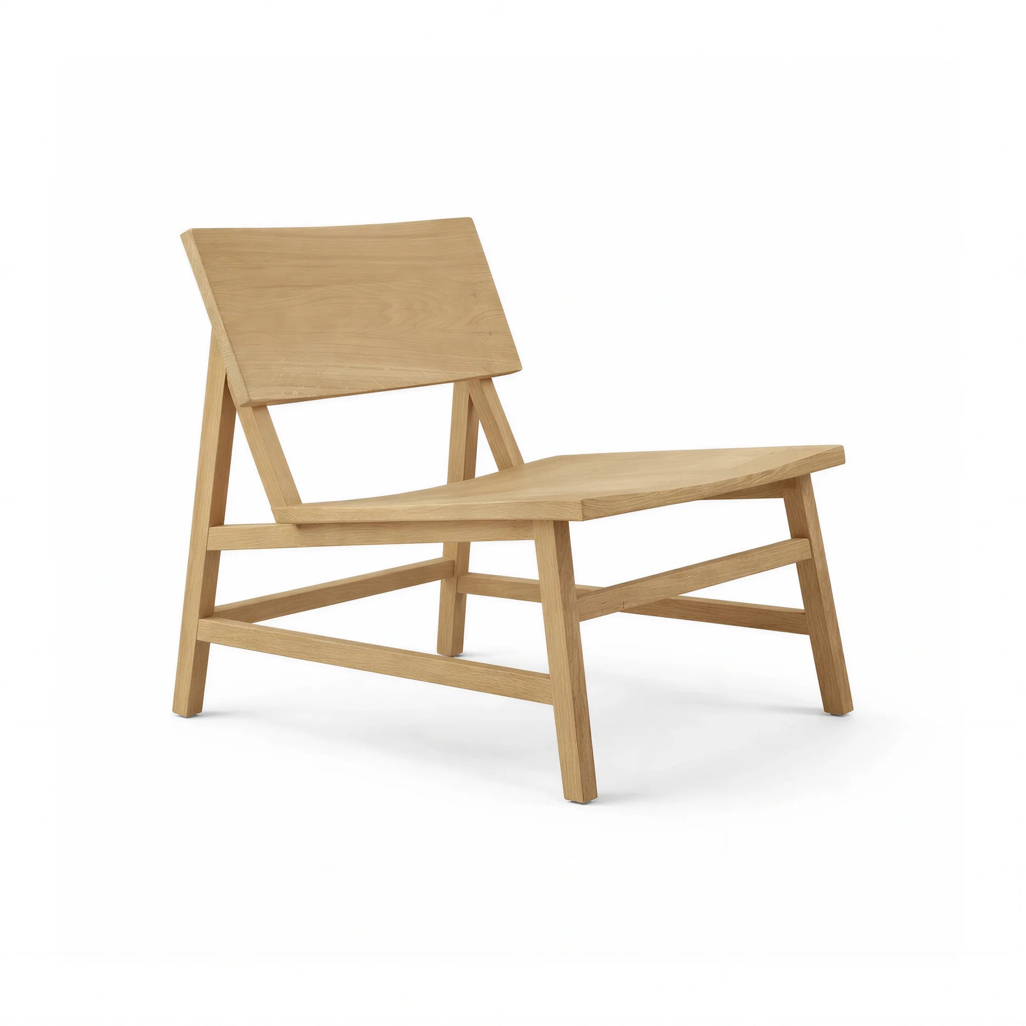 N2 50686 Lounge Chair - Oak-1