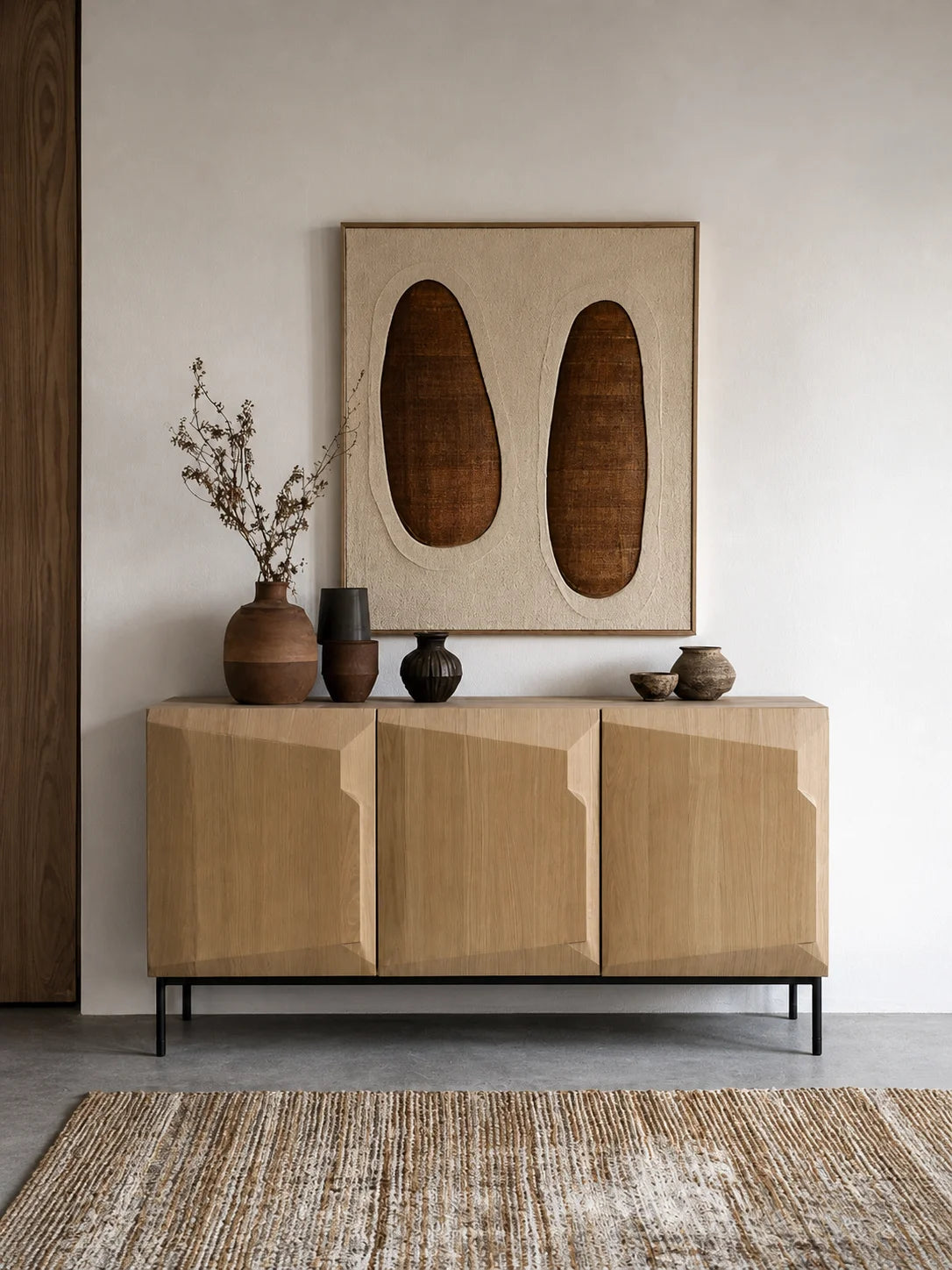 Stairs 50763 Sideboard - Varnished Oak-2