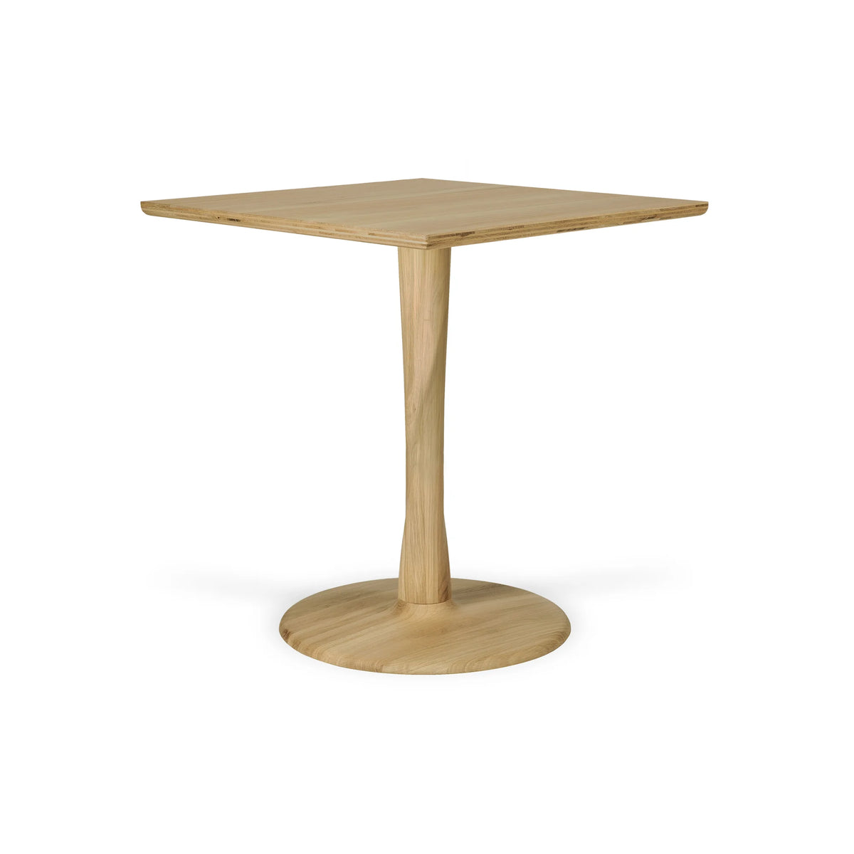Torsion 50021 Dining Table - Varnished Oak-1