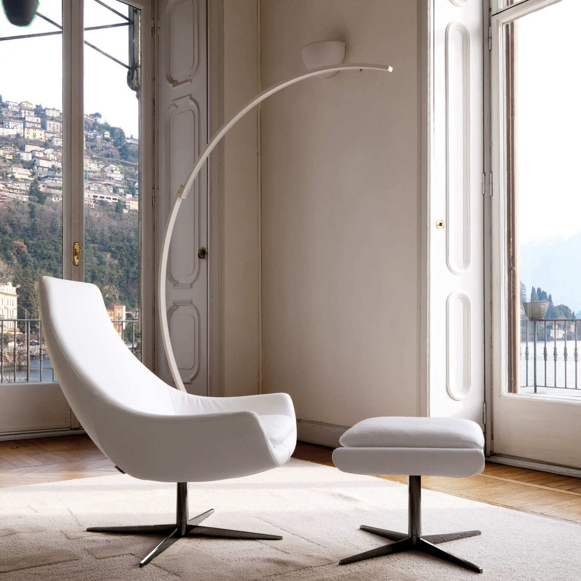 Ego 001010 Armchair - Leather Y (Cielo 10 Moro)-4