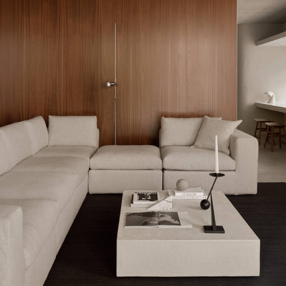 Elements 26411 Coffee Table - Off White-4