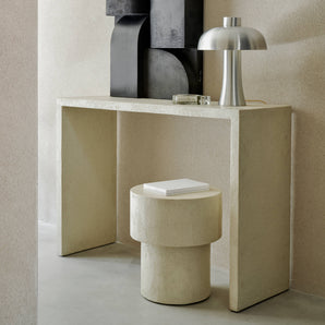 Elements 26420 Console - Microcement Off White
