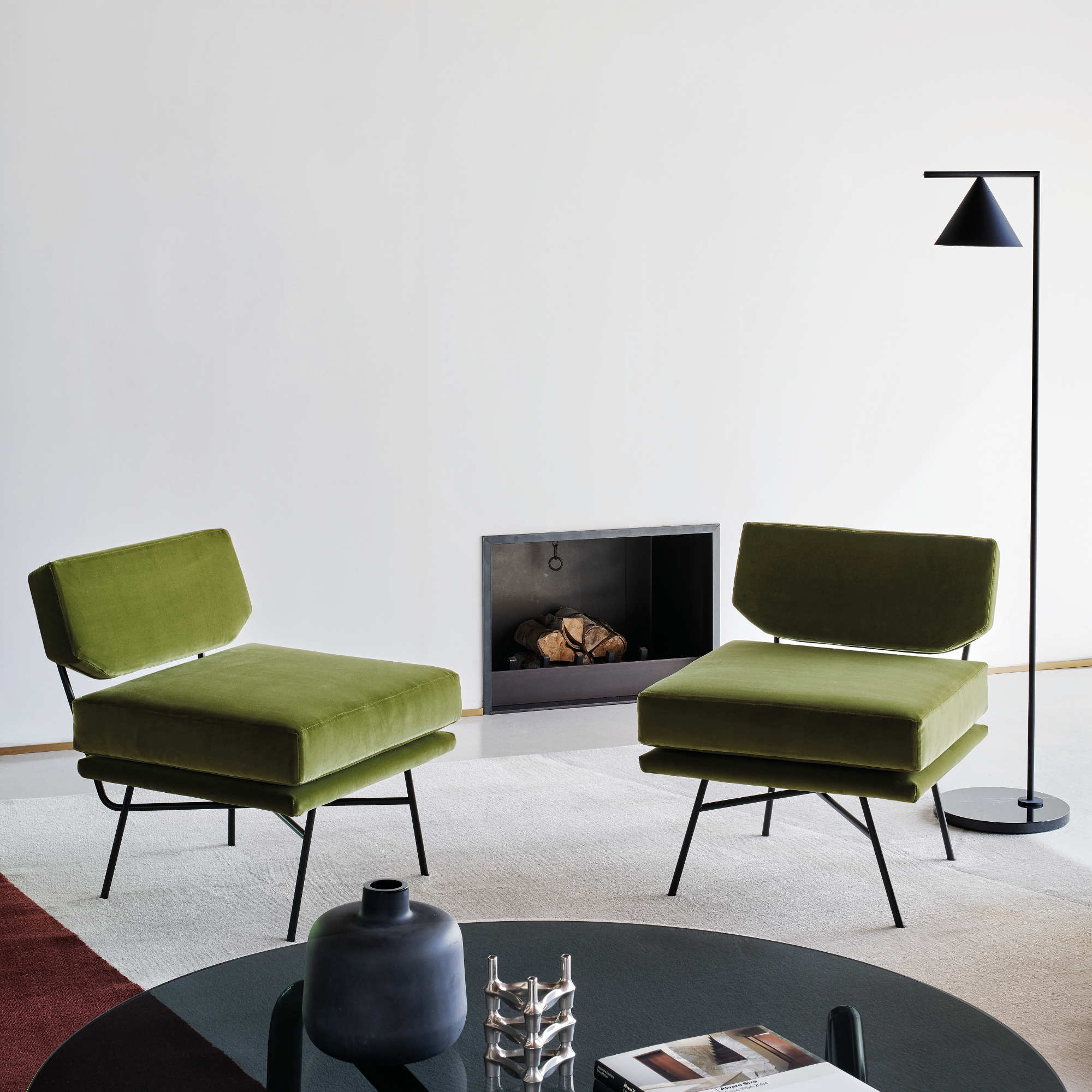 Elettra 11462  Armchair - Velvet T4 (Mistral 40)-4