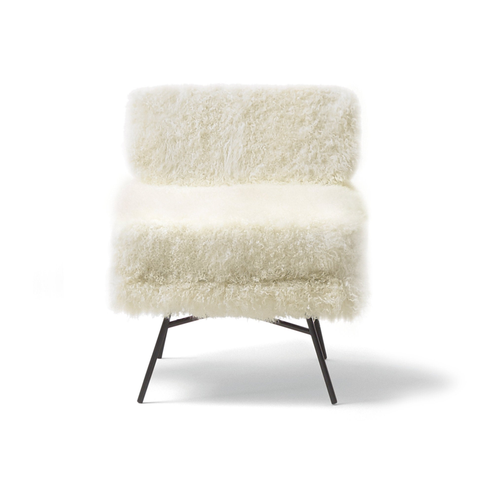 Elettra 11462 Armchair - White Fur