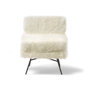 Elettra 11462 Armchair - White Fur