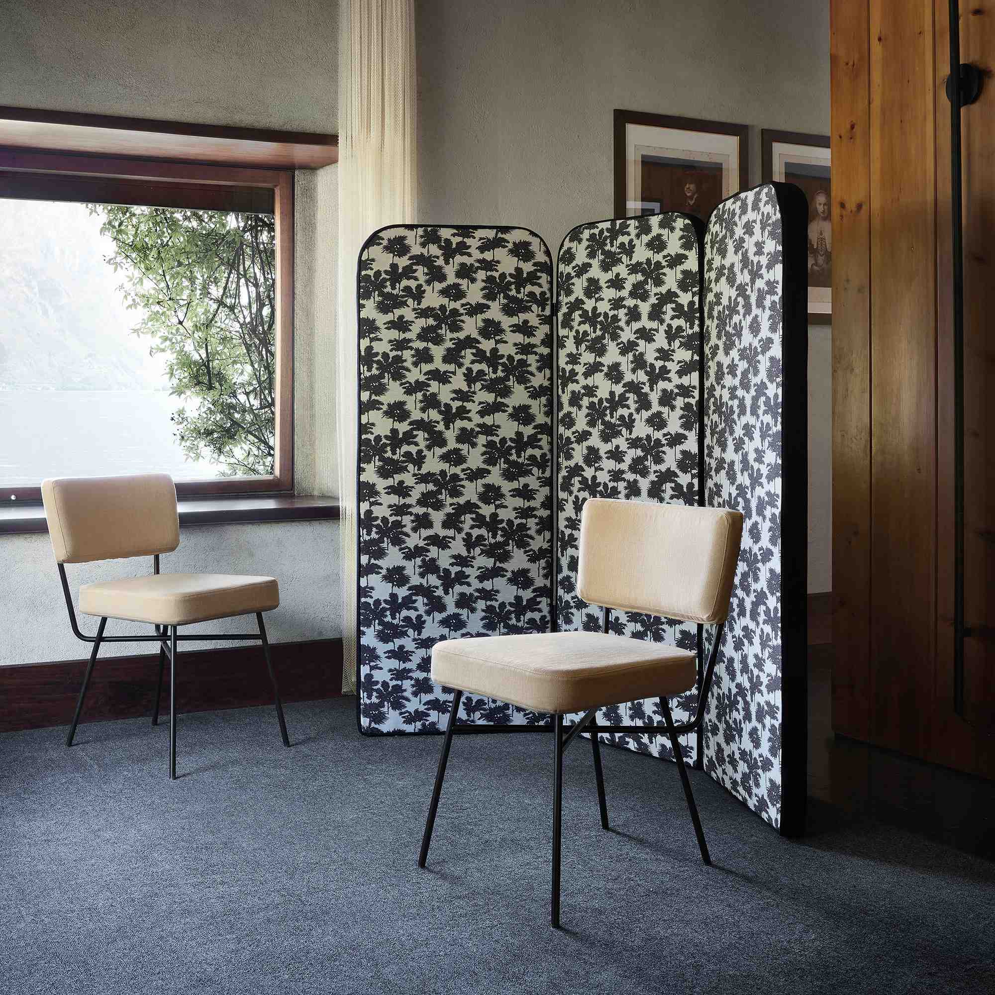 Elettra 11460 Dining Chair - Velvet T4 (Mistral 40)-2