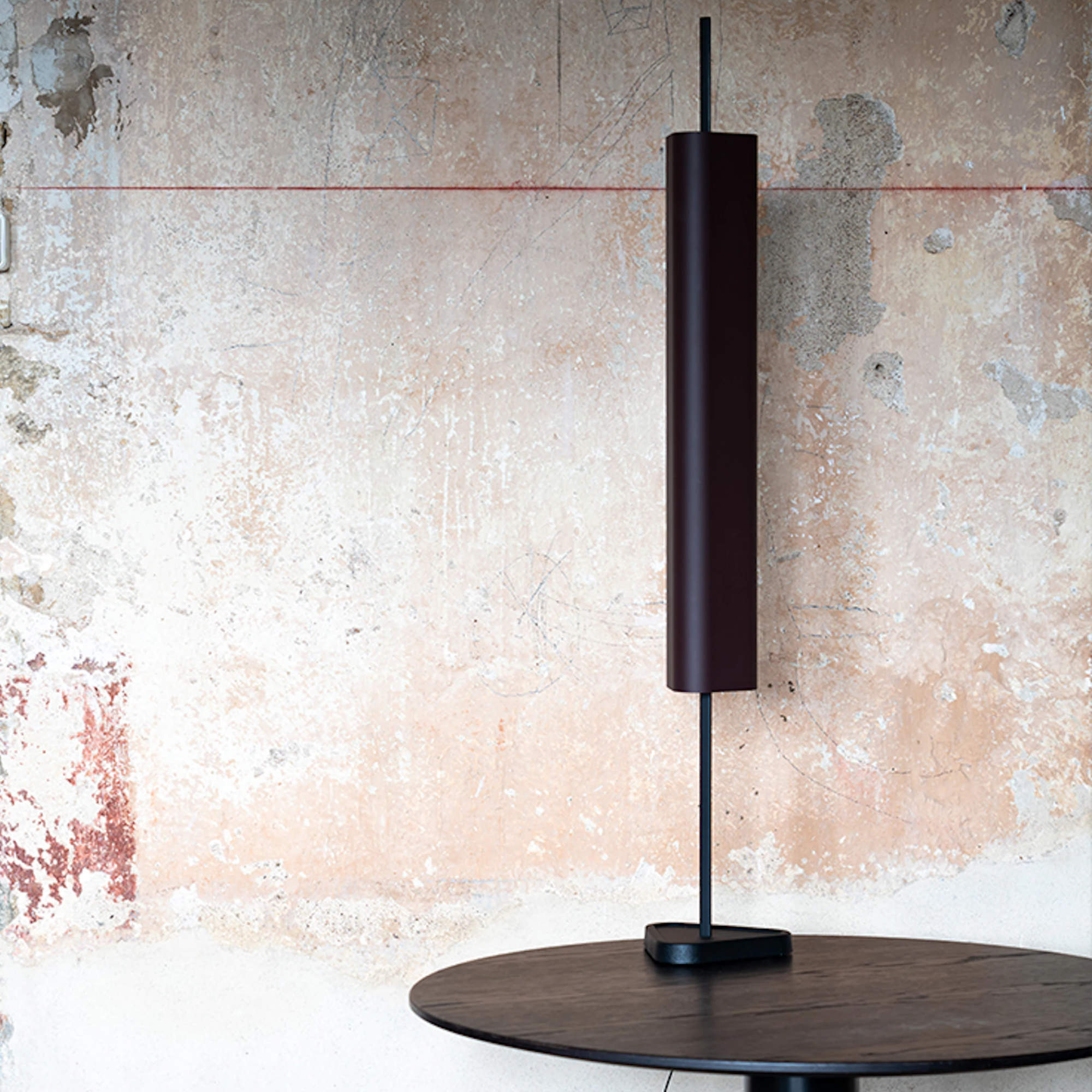 Emi Table Lamp - Deep Red