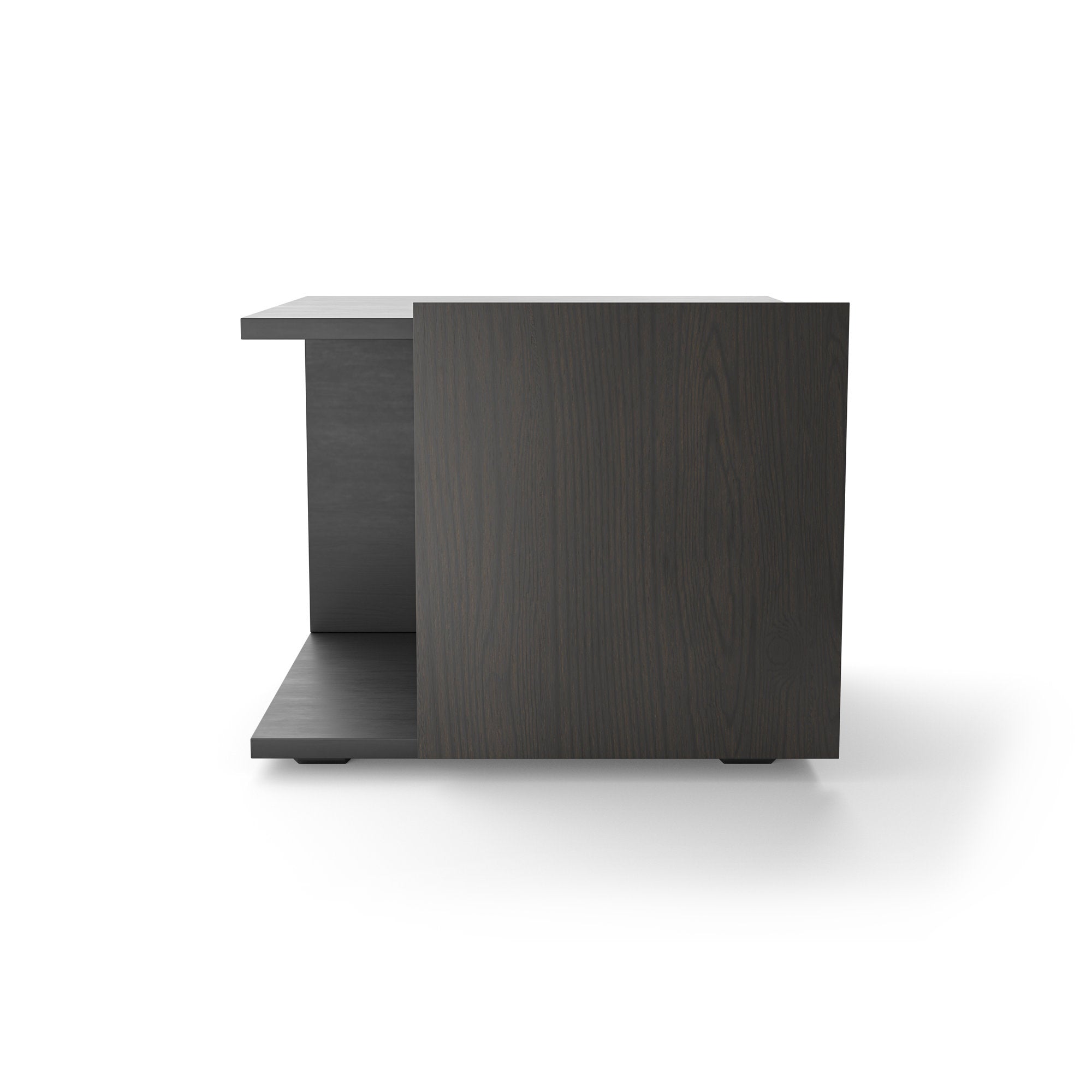 Eric CM3D Bedside Table - Grey Wood LE12