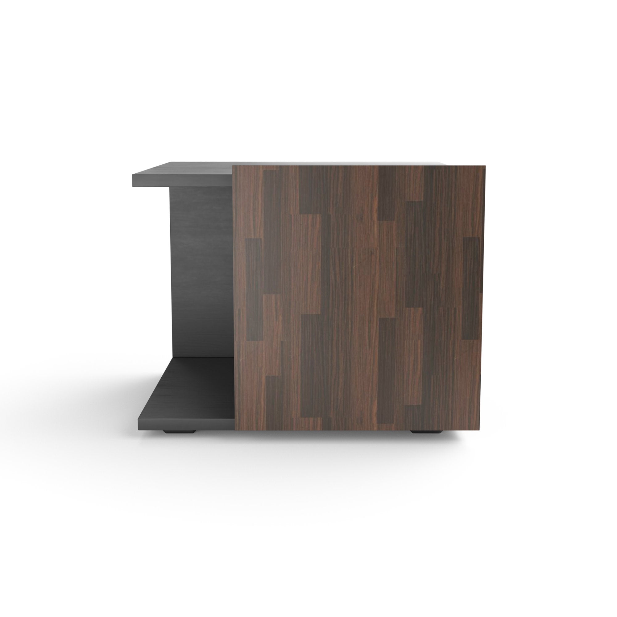 Eric CM3D Bedside Table - Intarsio Walnut LE17